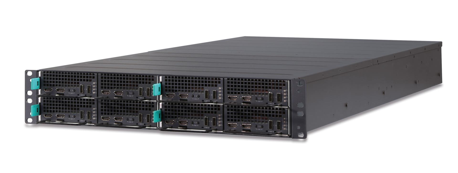 MCS-2080<br />2U 19'' Media Cloud Server with Modular Compute and Switch Nodes