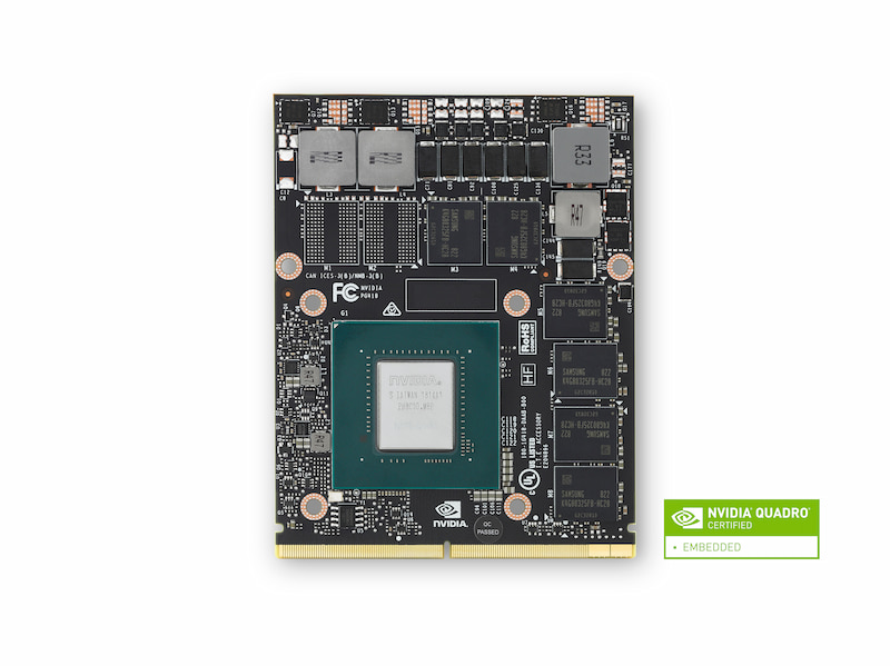 【動作確認済み】 NVIDIA Quadro P3000 モバイル MXM EGX-MXM-P3000 | Embedded MXM GPU Modules | ADLINK