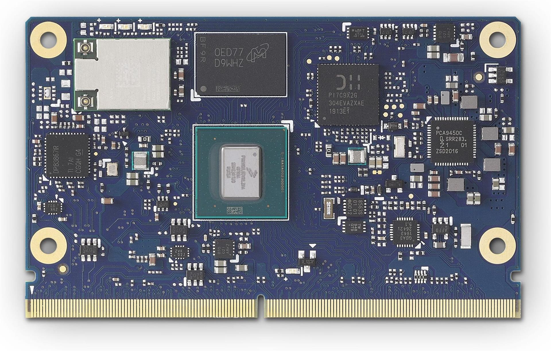 <br />Figure 1. COM modules like the ADLINK LEC-IMX8MP are designed for industrial use cases, and include rugged components for harsh environments.